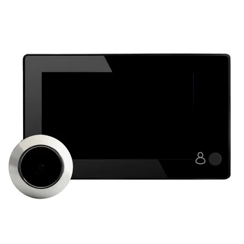 4.3 palčni HD Vrata Luknjo 145 Stopnja širokokotni Digitalni Smart Zvonec TFT Barvni Vrata Oči Home Security Zaslon Fotoaparata